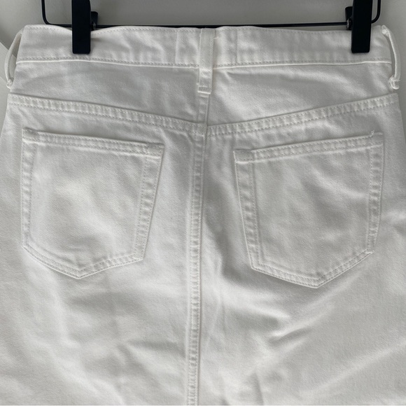 Everlane White Denim Mini Skirt- 25 - Picture 5 of 10